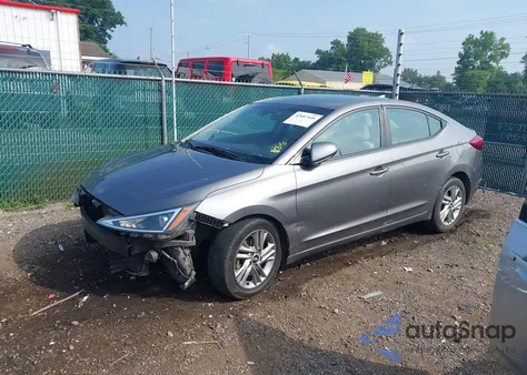 2020 Hyundai Elantra Sel из США, поврежденный, VIN 5NPD84LF4LH534952